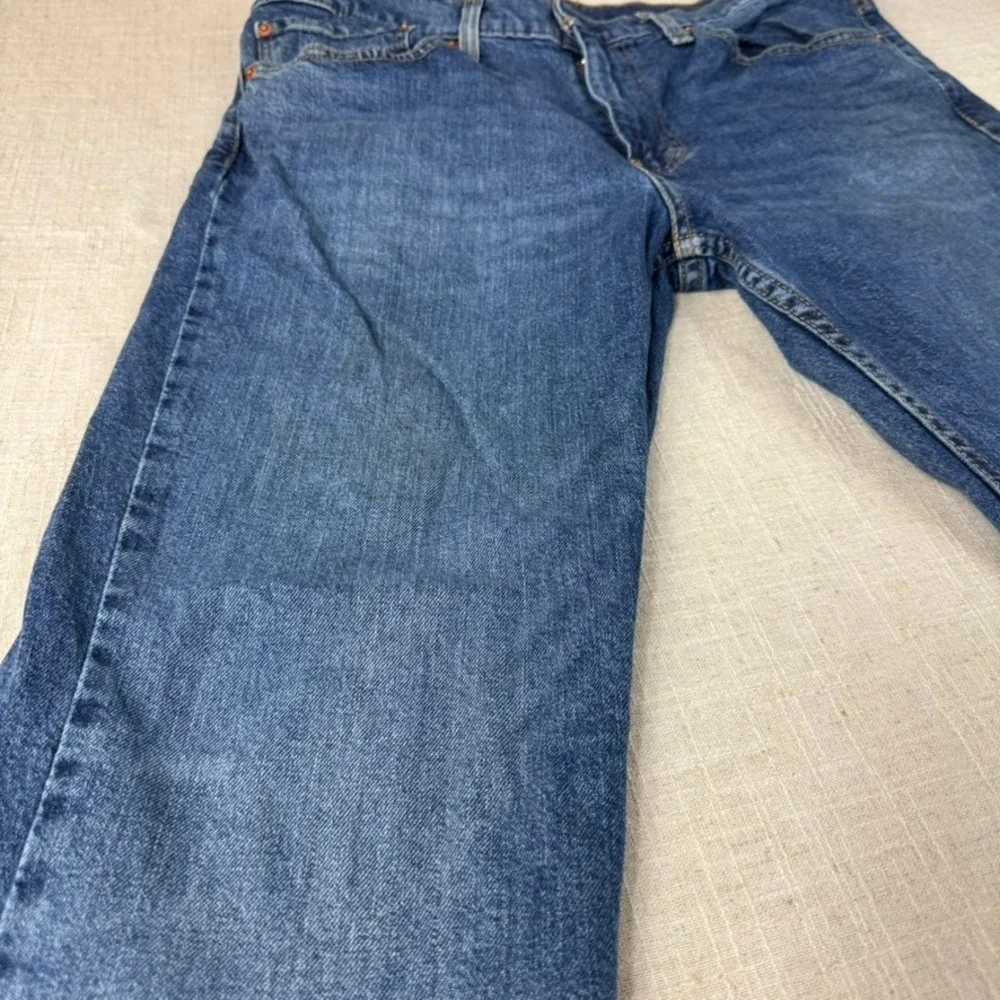 Levi's 511 Slim Fit Jeans Mens 34x30 Medium Wash Blue Good Denim Straight Leg